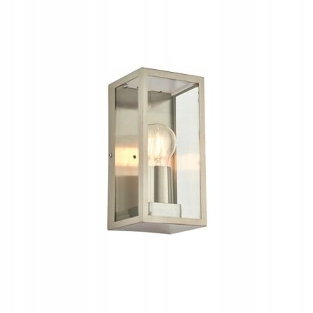 Lampa ścienna zewnętrzna OXFORD srebrny box ENDON LIGHTING 53803  