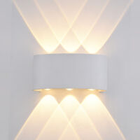 Kinkiet zewnętrzny Ortelo OWL-451-3-WH Italux IP54 BIAŁY PIASKOWANY LED