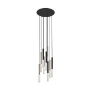 Lampa wisząca ONE P0461-09L-P7SD Zuma Line nowoczesna czarne rurki LED