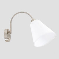 Kinkiet ToniaWL-76382-1-WH Italux klasyczny do sypialni