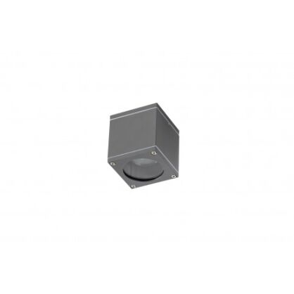 Lampa zewnetrzna  JOE SQUARE AZ3323 IP54  szara kostka wykonana z metalu i szkła