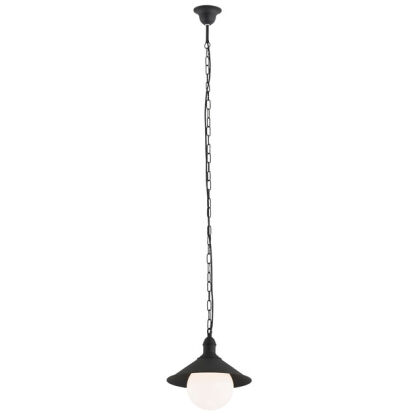 Lampa wisząca ogrodowa ERBA BIS 3285 Argon RETRO IP44 czarna