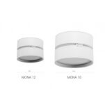 Lampa sufitowa MONA 18W AZ4546 AZZARDO ŁAMANA LED ᴓ 12 CM 3000K - 2