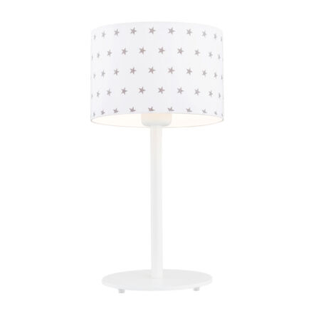 Lampa stołowa  MAGIC 4125 Argon Dziecięca białą w gwiazdki wys. 50 cm