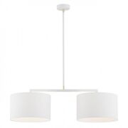 Lampa wisząca KARIN 900 Argon 2 białe abażury 