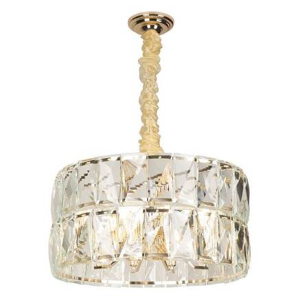 Lampa wisząca maxlight pascal DUŻA P0351 w pałacowym stylu kryształki