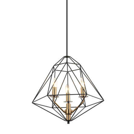 Lampa wisząca Maresmo INDUSTRIALNA LAMPA WISZĄCA PEN-6369-3-BKBR Italux