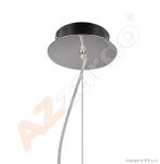 Lampa wisząca ARCADA M CLEAR AZzardo AZ0481 okrągły prązkowany klosz transparentny - 3