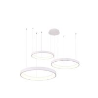 Lampa wisząca AGNES PENDANT 38+58+78 DIMM CCT SWITCH BK biała Azzardo AZ5025