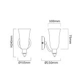 Kinkiet COMO IP 44 ORLICKI DESIGN nowoczesna Metal / chrom  - 4