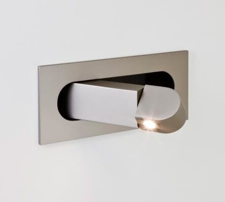 Lampa ścienna kinkiet Astro Digit 8110 1323012 nikiel do czyatania wpuszczany nikiel matowy
