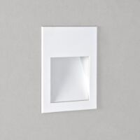 Lampa schodowa wpuszczana Borgo 90- Astro 1212024 7530  biały  prostokąt LED techniczny 12 cm wysokości