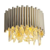 Lampa ścienna maxlight PASSION KINKIET W0250 w pałacowym stylu kryształki 
