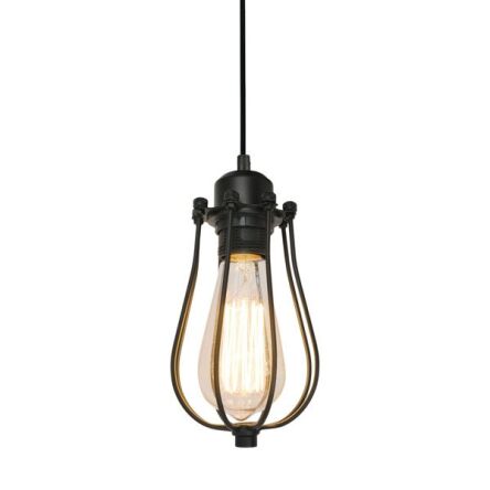 LAMPA WISZĄCA lampa wewnętrzna ZUMA LINE HORTA PENDANT P14030C czarny 