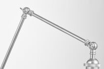 Kinkiet FABI Lumina Deco LDW 6800-2 (CHR+GR) loftowy na wysięgniku chrom - 2