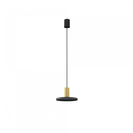 Lampa wisząca Hermanos GU10 czarno/mosiężna 8100