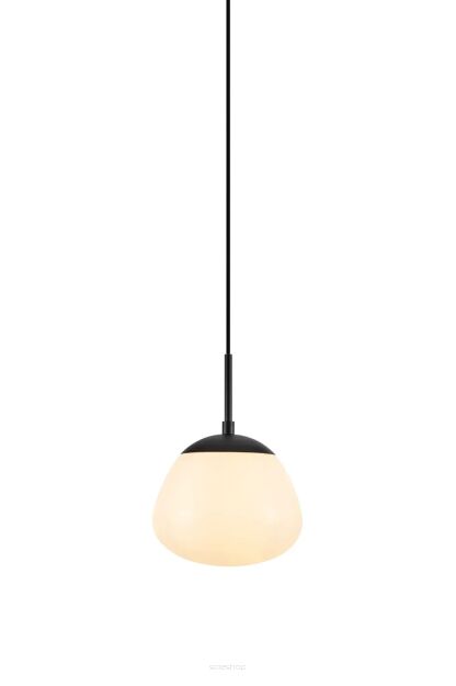 Lampa wisząca Rise 1L E27 108547 Markslojd czarna/biała Ø17,5cm