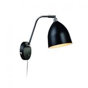 Kinkiet lampa ścienna FREDRIKSHAMN 105027 CZARNA  Markslojd skandynawski styl