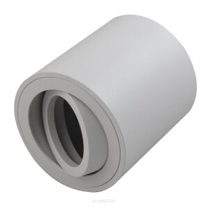 BIAŁA TUBA ROUND MASTER 8,4 CM WYSOKOŚĆ