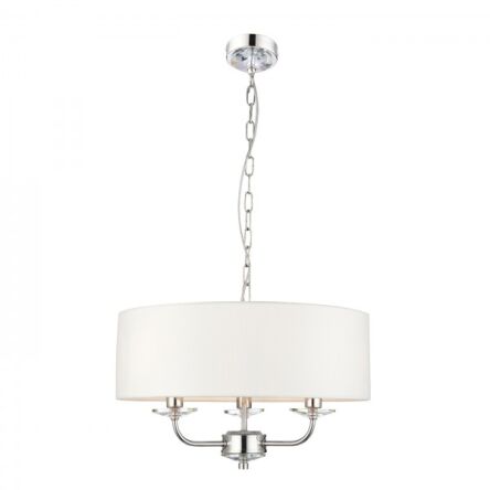 Lampa wisząca NIXON 3lt biały ENDON 60129  