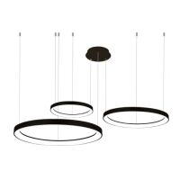 Lampa wisząca AGNES PENDANT 38+58+78 DIMM CCT SWITCH BK czarna Azzardo AZ5024