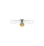 Plafon kinkiet ESKOLA TH.014CZ Sollux Lighting druciany loftowy 110cm - 5