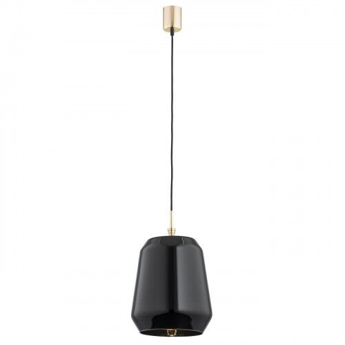 Lampa wisząca IRUN 4277 Argon Czarny szklany klosz
