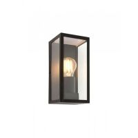  Lampa ścienna zewnętrzny kinkiet OXFORD czarny box ENDON LIGHTING 80600  