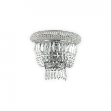 Kinkiet Dubai AP2 207155 KLASYCZNY IP20 E27 metal Ideal Lux OPRAWA W STYLU KLASYCZNYM