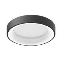 Lampa sufitowa Plafon Sovana 55 CCT AZ2726  AZzardo nowoczesna w kolorze czarnym z funkcją zmiany barwy światła