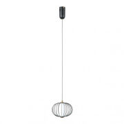 Lampa wisząca Rabel PND-344221-1-BK Italux