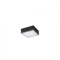Oprawa natynkowa kwadratowa czarna nowoczesna MONZA S 22 square AZzardo AZ2271 SHS543000-20-BK LED 5,5 cm wysokości 22 cm szerokości