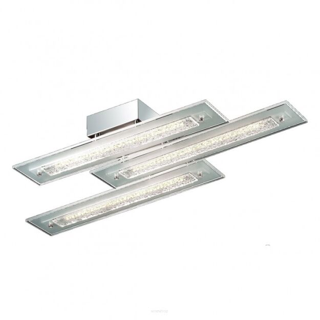 Lampa sufitowa plafon Adamo C29543F-2A Italux chromowane metalowe elementy 