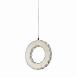 Lampa wisząca zwis z kryształkami GIRONA złota LED Zuma Line MD3713-1-3GT - 3