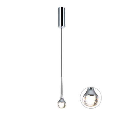 Lampa wisząca CRIMA CROMO ORLICKI DESIGN CHROM nowoczesna
