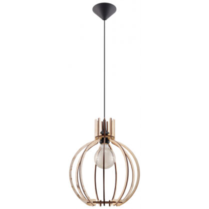 Lampa Wisząca ARANCIA SL.0391 stylowa nietuzinkowa z naturalnego drewna 