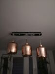 Lampa wisząca ALACOSMO Złota Lumina Deco LDP 6811-3 (GD) - 6