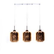Lampa wisząca ALACOSMO Złota Lumina Deco LDP 6811-3 (GD)