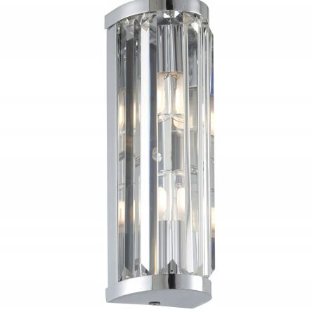 Kinkiet łazienkowy CRYSTAL WALL 2 szkło kryształowe ENDON 39629