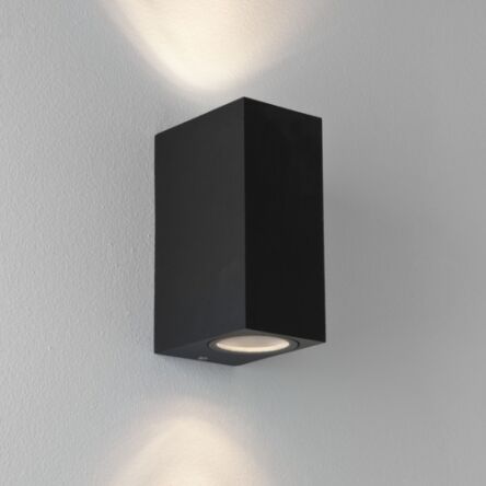 Lampa ścienna Chios 150 Astro 7128 zewnętrzny czarny świeci obustronnie prostokąt 1310004