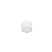 Oprawa natynkowa okrągła biała nowoczesna MONZA R 8 AZzardo SHR603000-5-WH LED 5,5 cm wysokości 8 cm średnicy