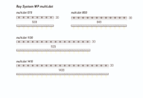 Oprawa do systemu RAY WP – multi.dot. 1130 On-Off Labra 6.2338 Nowoczesna dł. 113 cm - 3