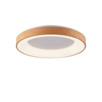 Plafon SANTANA TOP 38 3000K CO DREWNO/BIAŁY Azzardo AZ4989