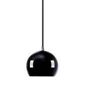 Lampa wisząca Noa 1 czarna/złota AZzardo PL-1020 BK/GO AZ1033   wykonana z metalu i aluminium w kolorze czarnym klosz kulisty