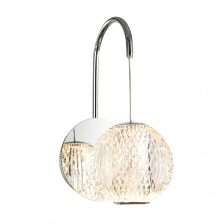 Kinkiet Rosario WL-12220121-1A-CR Italux Elegancki rozprasza światło