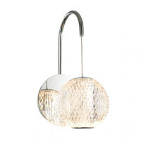 Kinkiet Rosario WL-12220121-1A-CR Italux Elegancki rozprasza światło