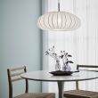 Lampa wisząca MIST 107940 Markslojd Nowoczesna minimalistyczna biała średnica 54 cm - 3