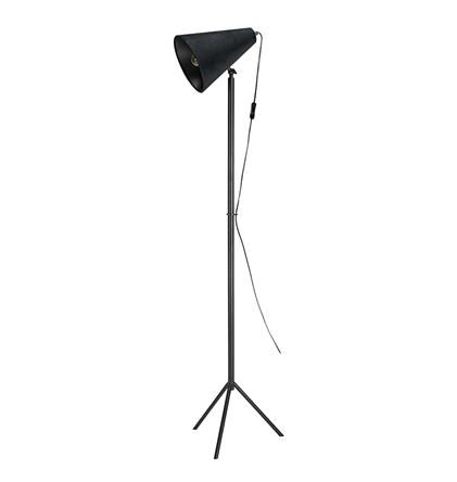 Lampa podłogowa CILLA 107929 Markslojd Wykonana z metalu Czarna idealna do salonu sypialni wysokość 150 cm
