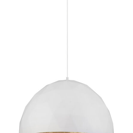 Lampa wisząca DIAMENT L 31369 SIGMA BIAŁO ZŁOTA 50 CM