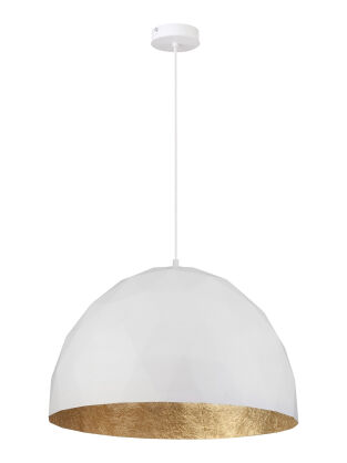 Lampa wisząca DIAMENT L 31369 SIGMA BIAŁO ZŁOTA 50 CM